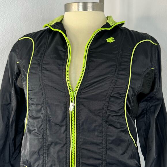 Y2k Rocawear Jacket Green Black Logo - Picture 4 of 8